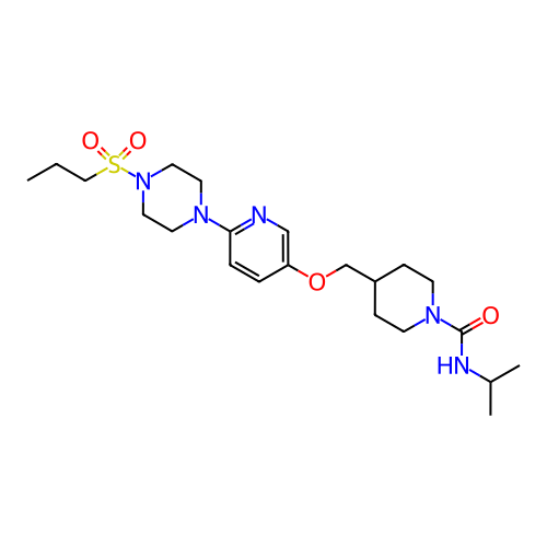 Chemical structure of BindingDB Monomer ID 50315153