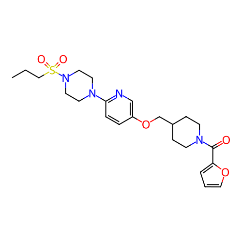 Chemical structure of BindingDB Monomer ID 50315159