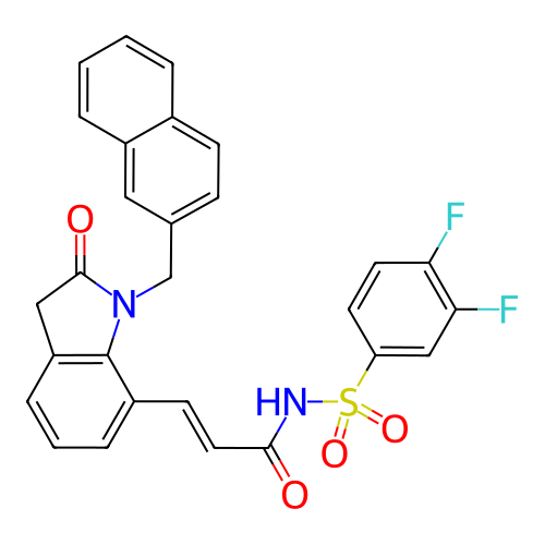 Chemical structure of BindingDB Monomer ID 50315499