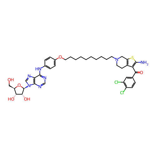 Chemical structure of BindingDB Monomer ID 50315856