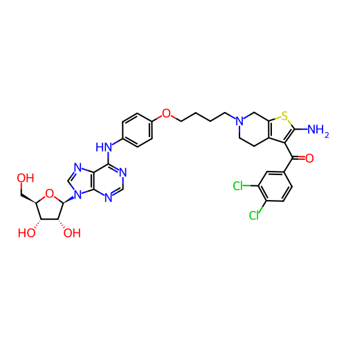 Chemical structure of BindingDB Monomer ID 50315860