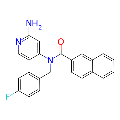 Chemical structure of BindingDB Monomer ID 50315870