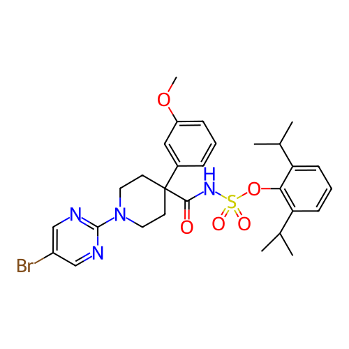 Chemical structure of BindingDB Monomer ID 50316156
