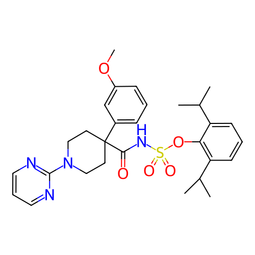 Chemical structure of BindingDB Monomer ID 50316160