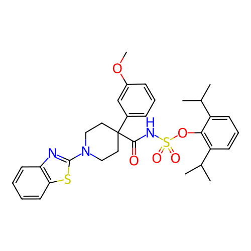 Chemical structure of BindingDB Monomer ID 50316161