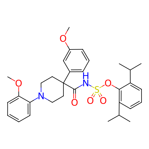 Chemical structure of BindingDB Monomer ID 50316168
