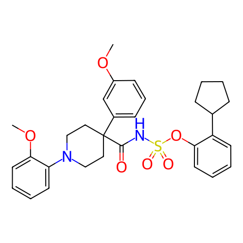 Chemical structure of BindingDB Monomer ID 50316170