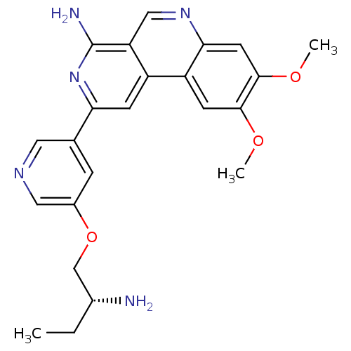 Chemical structure of BindingDB Monomer ID 50316346