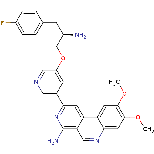 Chemical structure of BindingDB Monomer ID 50316352