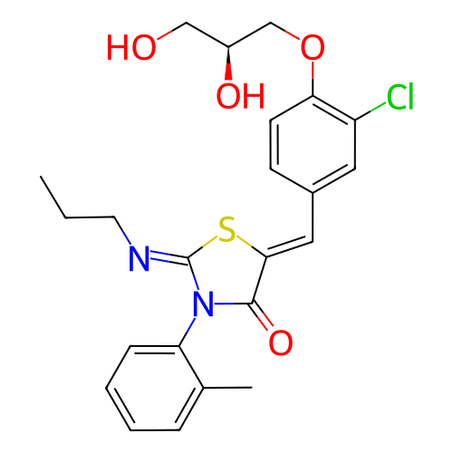 Chemical structure of BindingDB Monomer ID 50316769