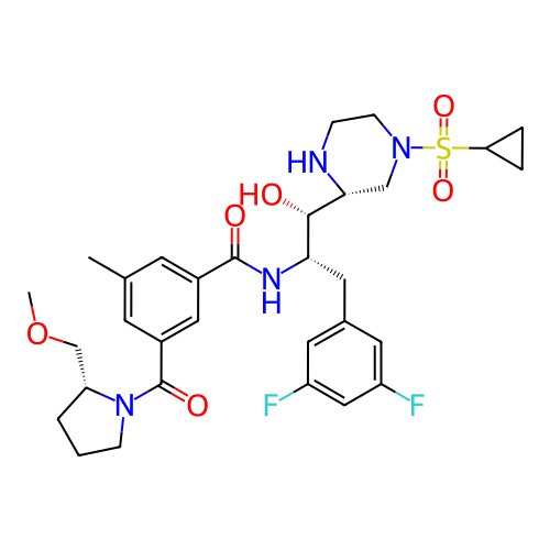 Chemical structure of BindingDB Monomer ID 50317061