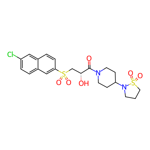 Chemical structure of BindingDB Monomer ID 50317100