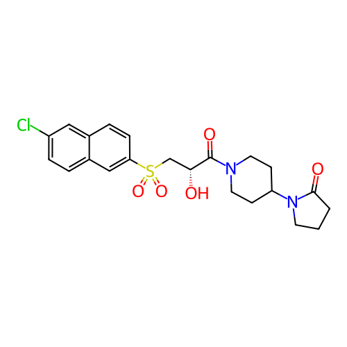 Chemical structure of BindingDB Monomer ID 50317101