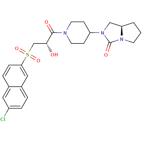 Chemical structure of BindingDB Monomer ID 50317105