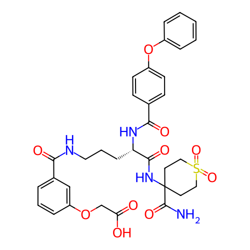 Chemical structure of BindingDB Monomer ID 50317144
