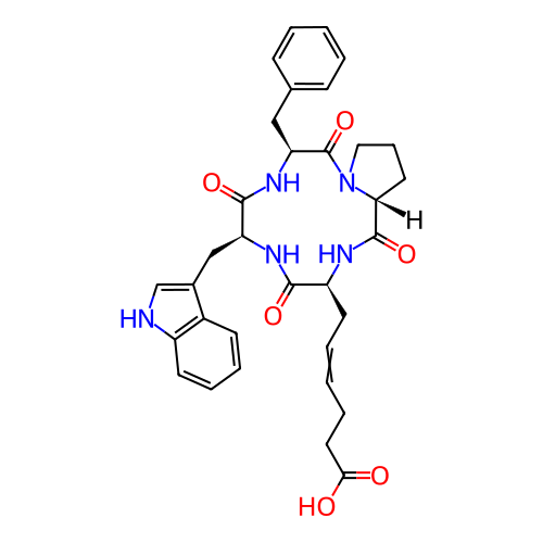 Chemical structure of BindingDB Monomer ID 50317648