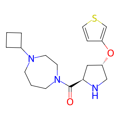 Chemical structure of BindingDB Monomer ID 50317684