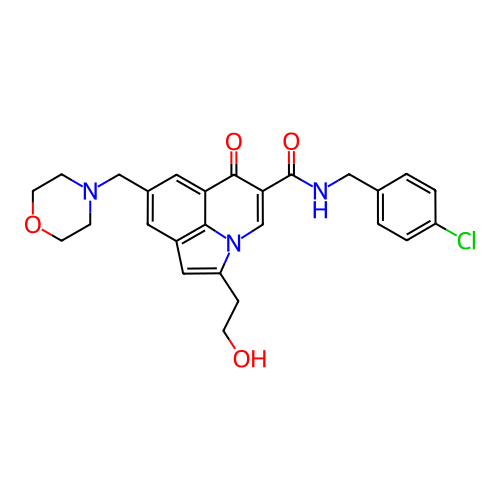 Chemical structure of BindingDB Monomer ID 50318169