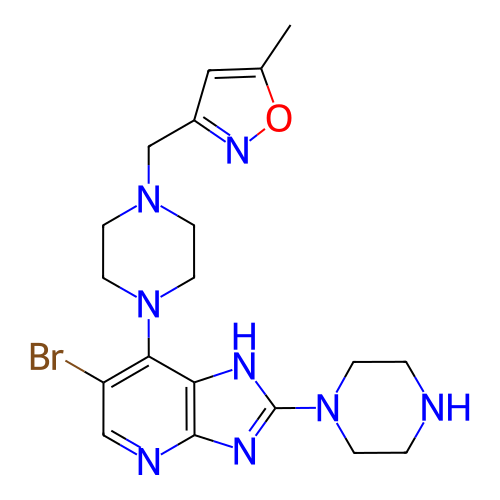 Chemical structure of BindingDB Monomer ID 50318609
