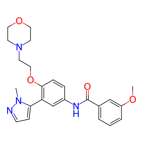 Chemical structure of BindingDB Monomer ID 50319423