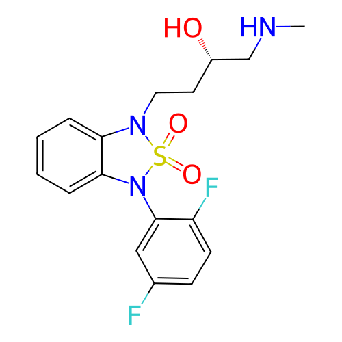Chemical structure of BindingDB Monomer ID 50319575