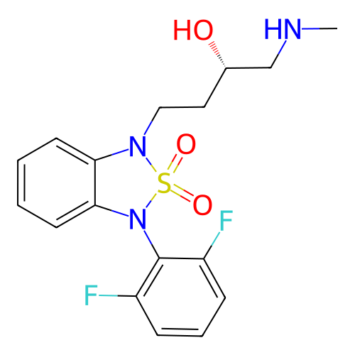 Chemical structure of BindingDB Monomer ID 50319581