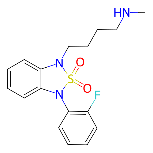 Chemical structure of BindingDB Monomer ID 50319582