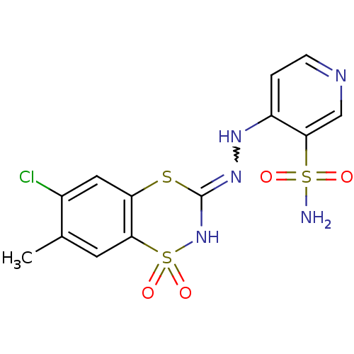 Chemical structure of BindingDB Monomer ID 50320507
