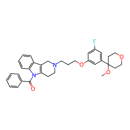 Chemical structure of BindingDB Monomer ID 50320706