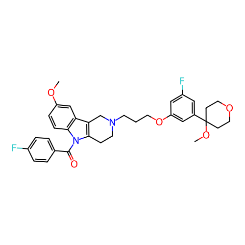 Chemical structure of BindingDB Monomer ID 50320709