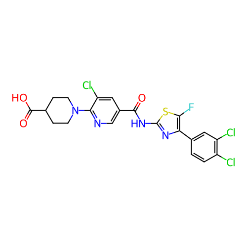 Chemical structure of BindingDB Monomer ID 50321640