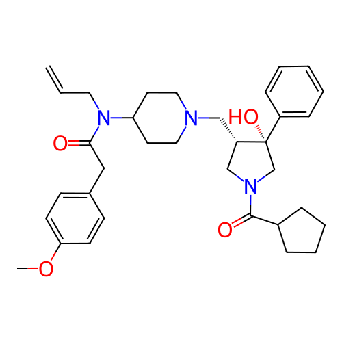 Chemical structure of BindingDB Monomer ID 50321704