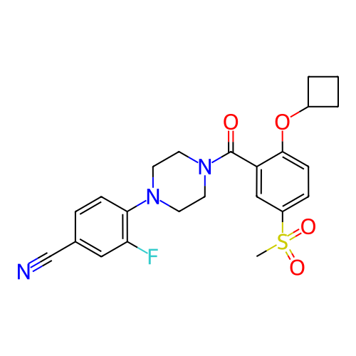 Chemical structure of BindingDB Monomer ID 50322437
