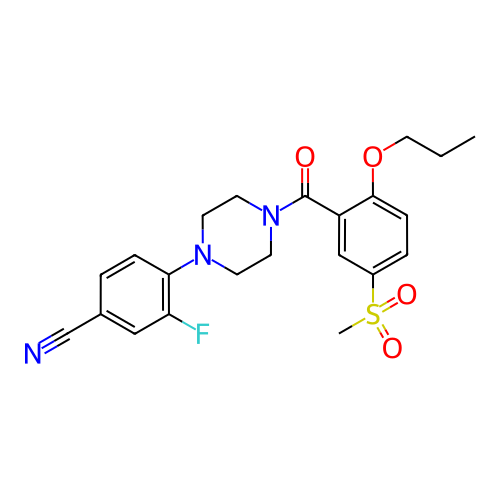 Chemical structure of BindingDB Monomer ID 50322455
