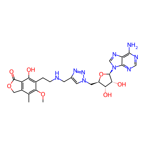 Chemical structure of BindingDB Monomer ID 50322456