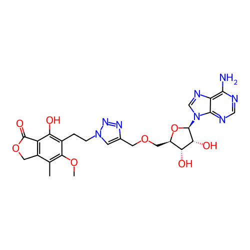 Chemical structure of BindingDB Monomer ID 50322458