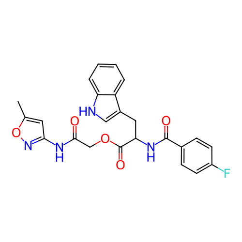 Chemical structure of BindingDB Monomer ID 50322739