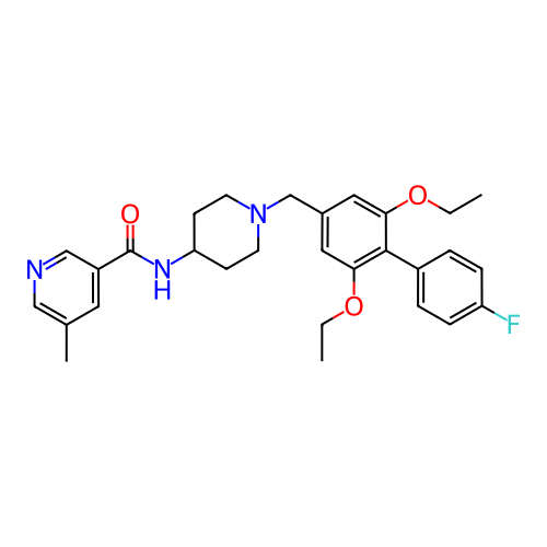 Chemical structure of BindingDB Monomer ID 50322981
