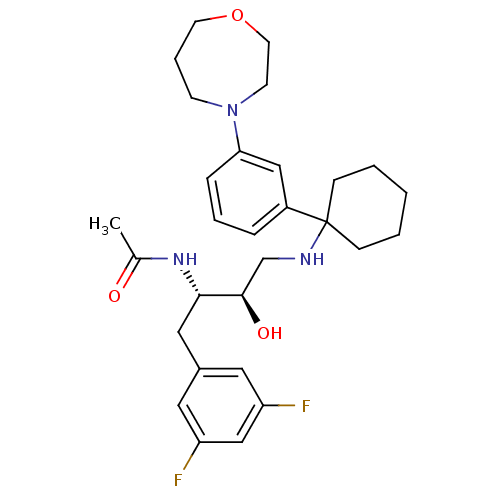 Chemical structure of BindingDB Monomer ID 50323481