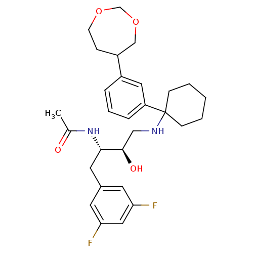 Chemical structure of BindingDB Monomer ID 50323482