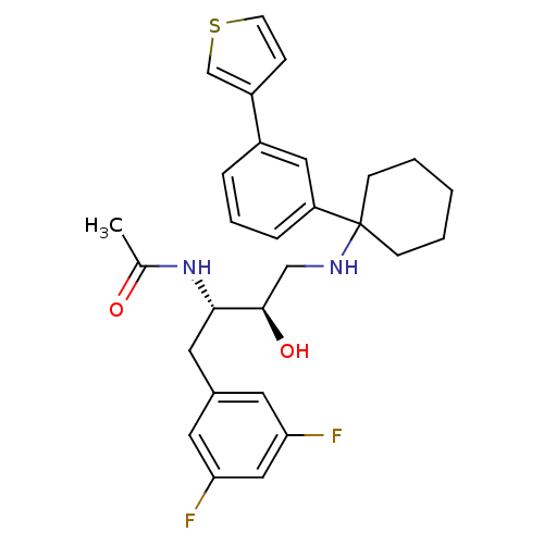 Chemical structure of BindingDB Monomer ID 50323500