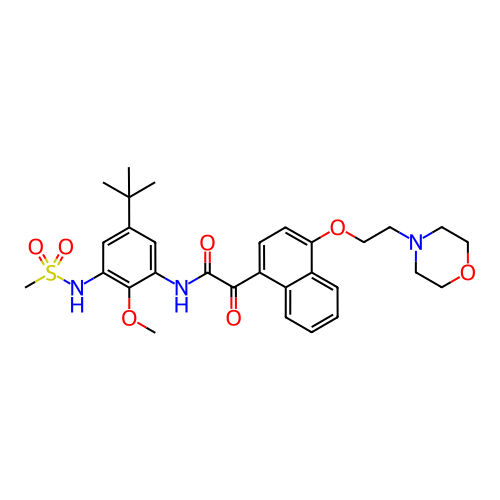 Chemical structure of BindingDB Monomer ID 50323654