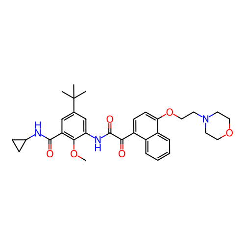 Chemical structure of BindingDB Monomer ID 50323655