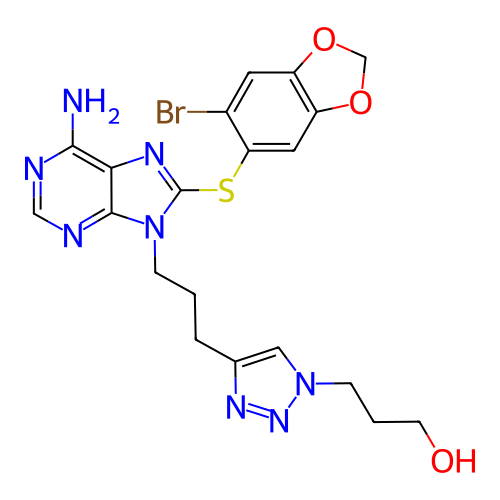 Chemical structure of BindingDB Monomer ID 50323786