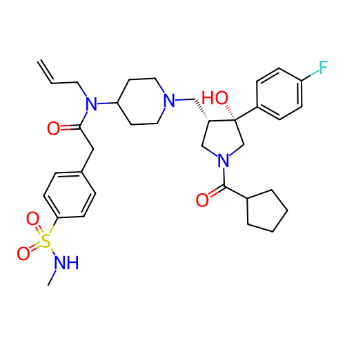 Chemical structure of BindingDB Monomer ID 50325320