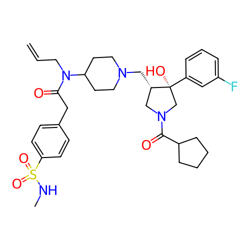 Chemical structure of BindingDB Monomer ID 50325321