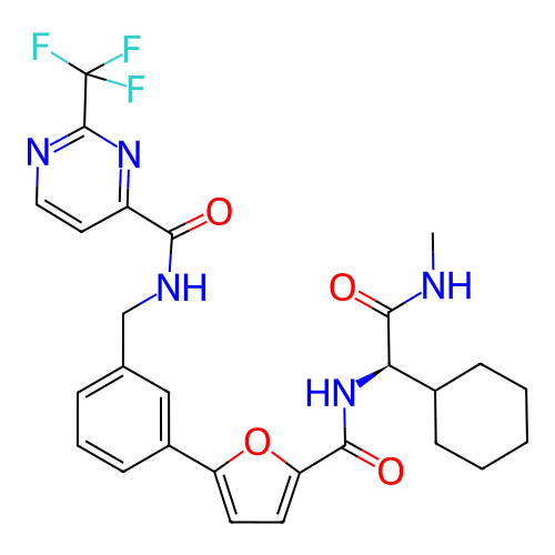 Chemical structure of BindingDB Monomer ID 50325341