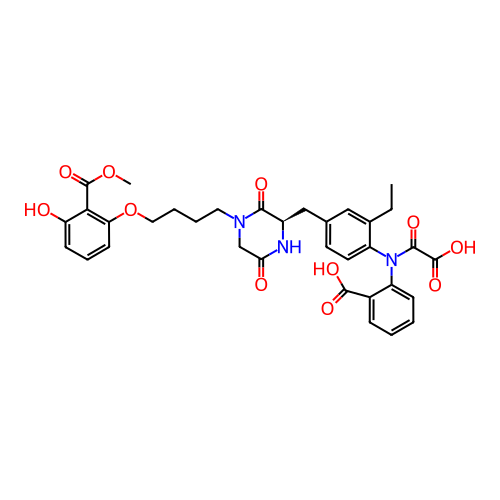 Chemical structure of BindingDB Monomer ID 50326165