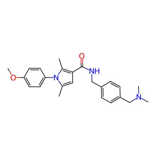 Chemical structure of BindingDB Monomer ID 50327306