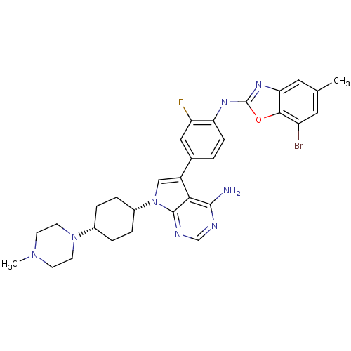 Chemical structure of BindingDB Monomer ID 50327964